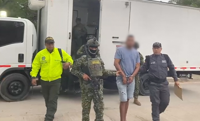 Traslado de capturado.