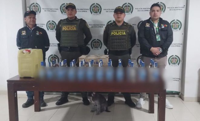 Operativos de control en contra de licor adulterado y de contrabando