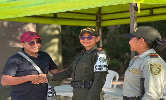 En diferentes playas estamos garantizando la vida y seguridad.