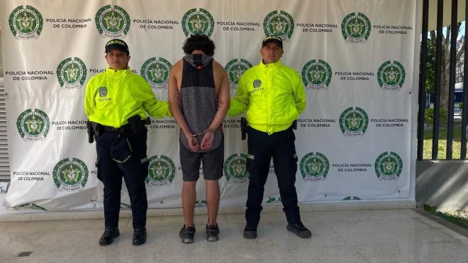 La Policía Nacional en Bucaramanga captura mediante orden judicial a un hombre conocido como “Jorge”