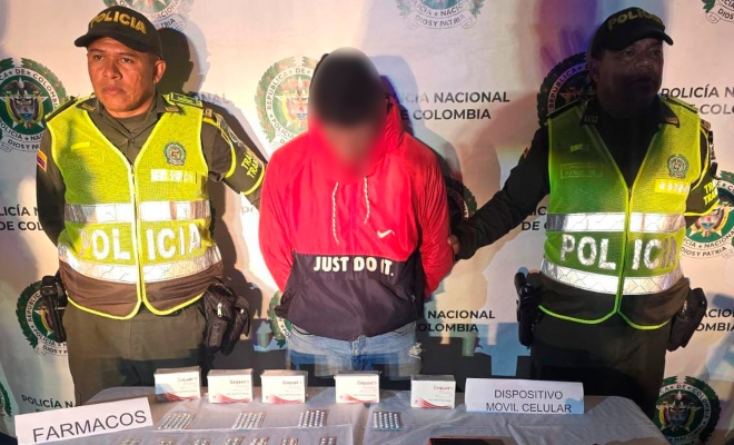 Más de 10 kilos de marihuana y cientos de pastillas sintéticas fueron decomisados en un operativo de control vial. 
