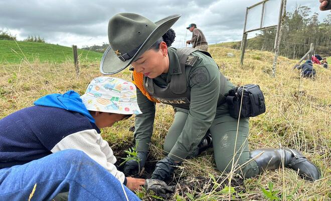 En Nariño  realizan jornada ambiental