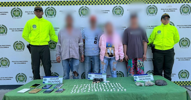 Sustancias alucinógenas incautadas 