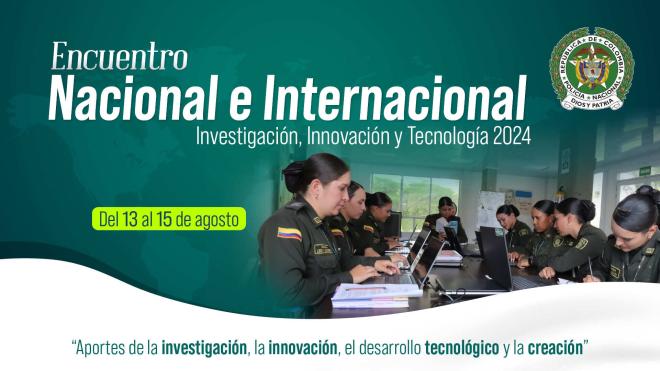 Banner oficial del evento académico con sede en la escuela e Carabineros Alejandro Gutiérrez 