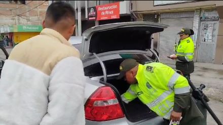 la Policía Nacional en Pasto