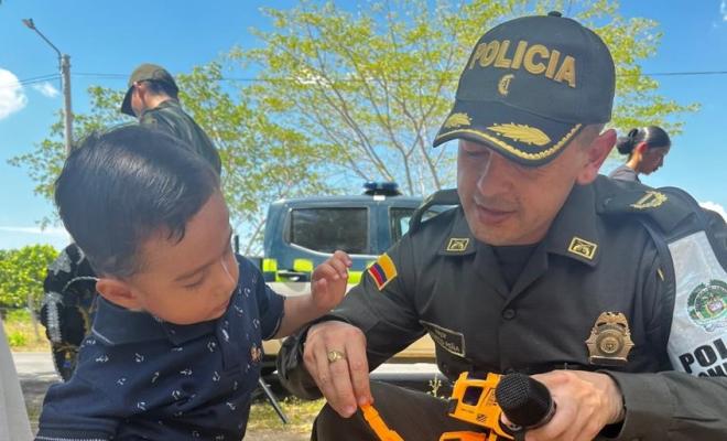 La Policía Comunitaria de Ibagué, celebro los tres años de vida de Lan