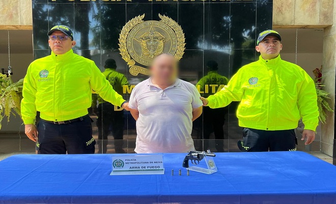 La Policía Metropolitana de Neiva, firme en su lucha contra el porte ilegal de armas en Neiva.