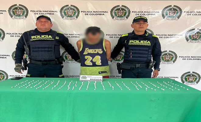 Capturado "Popeye" con estupefacientes en su poder