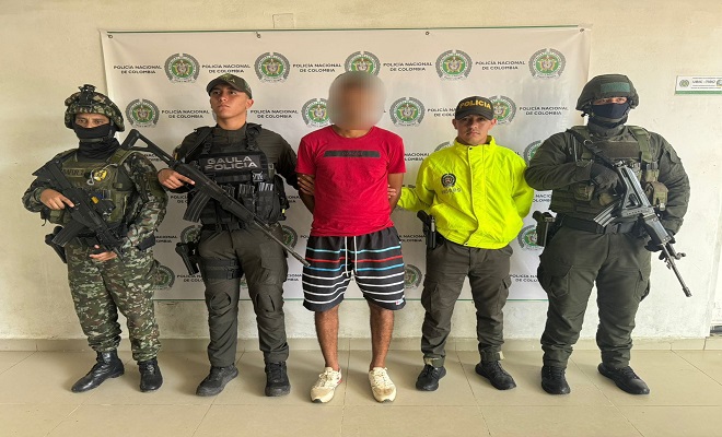  Captura de un ciudadano en el barrio Barco, quien era requerido por orden judicial solicitada por la Fiscalía General de la Nación por los delitos de concierto para delinquir agravado y extorsión.