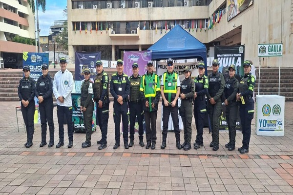 Jornada integral de prevención en el parque Santander de la capital huilense.