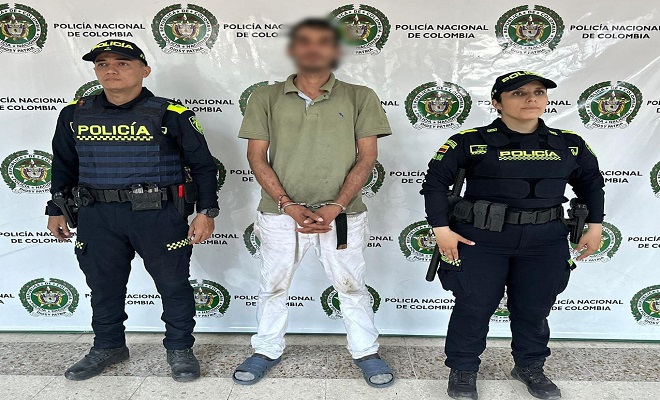 Policía Nacional, logra la captura de un hombre por orden judicial