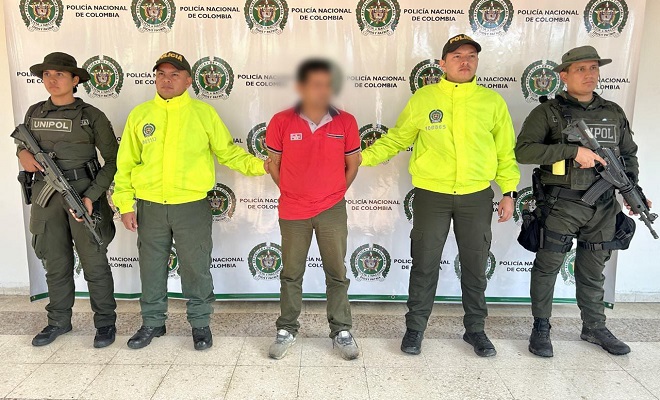 Policía captura otro de los responsables de lanzamiento de explosivos en Neiva