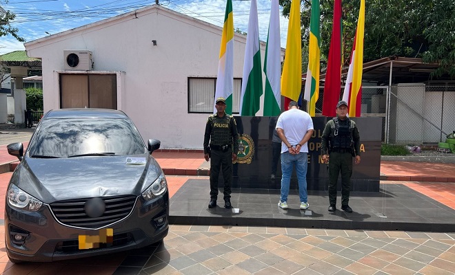 Policía de Neiva captura un hombre por falsedad marcaría