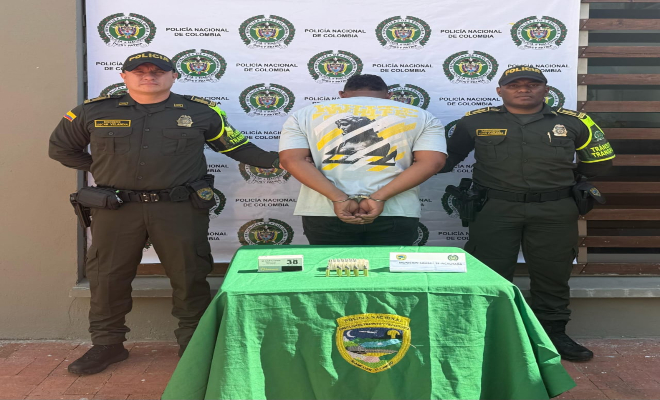 Capturado pasajero que transportaba 41 cartuchos calibre 38 en un bus intermunicipal