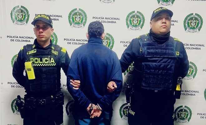 La Policía Metropolitana de Manizales captura a 'Juanito' por porte de estupefacientes