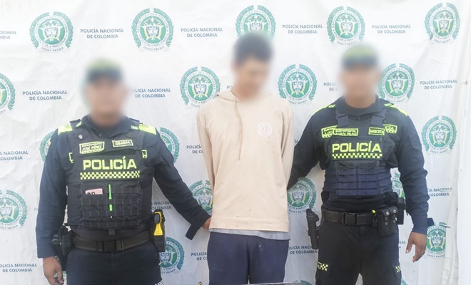 Ciudadano capturado por aprovechamiento de los recursos naturales