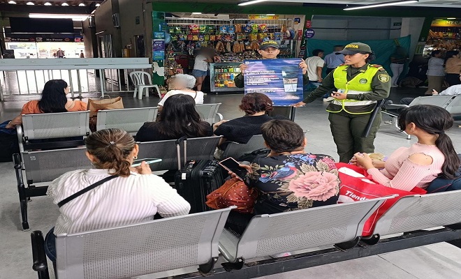 La Policía Nacional realiza campaña contra la explotación sexual de menores en Neiva