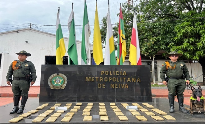 Policía Nacional refuerza su capacidad operativa con importantes resultados en la lucha contra el narcotráfico en Neiva