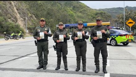 La Policía Nacional en Pasto, a través de sus especialidades como  la Seccional de Tránsito y Transporte de Nariño y el grupo de la Patrulla Púrpura