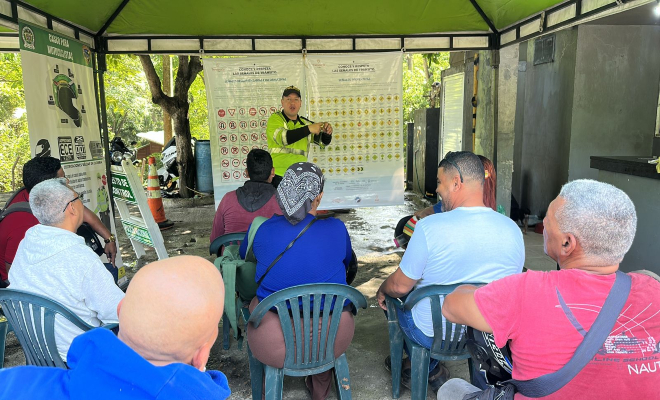 quienes son los usuarios más vulnerables de nuestras vías. Invitamos a todos los ciudadanos a ser conscientes de la importancia de cumplir las normas de tránsito (1)