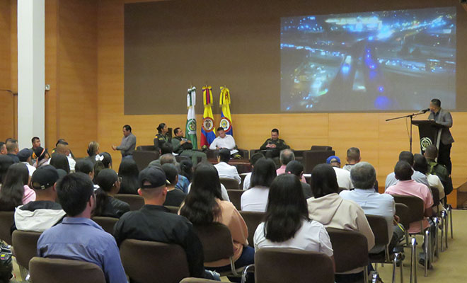 Rendición de cuentas de la Policía Metropolitana de Popayán