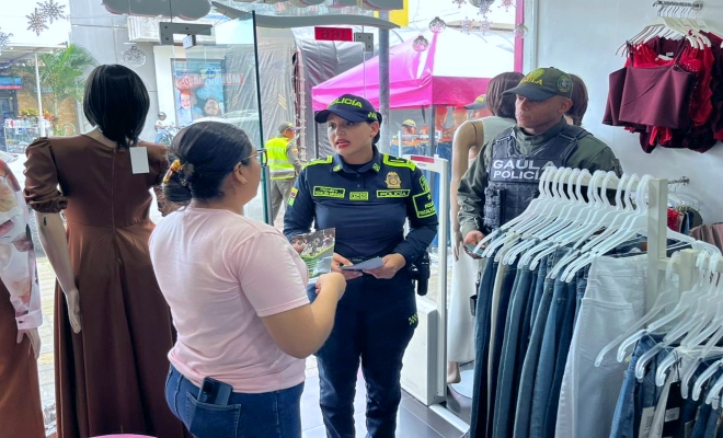 Policía Fiscal y Aduanera, GAULA, Policía de Turismo y la Zona de Atención Policial desarrollan acciones conjuntas en el marco del Plan Navidad