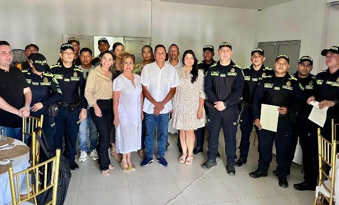 Con profundo sentido de gratitud, la comunidad pelayera resaltó la labor de los policías que día a día contribuyen a mantener la tranquilidad y el bienestar en esta zona del departamento.