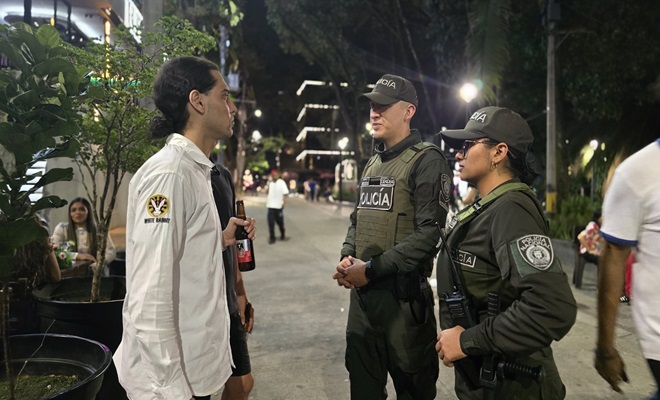 Policía Nacional refuerza seguridad durante la Feria de las Flores 2025 en Medellín