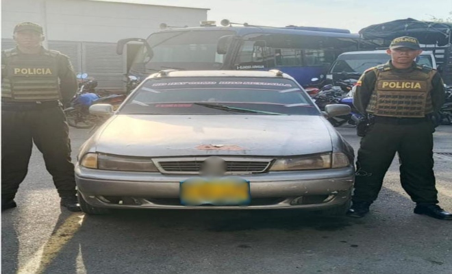 Recuperación de  un vehiculo en Cartagena
