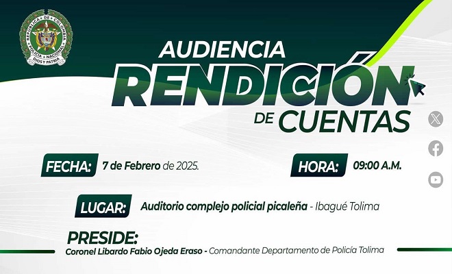 Rendición de cuentas vigencia 2024
