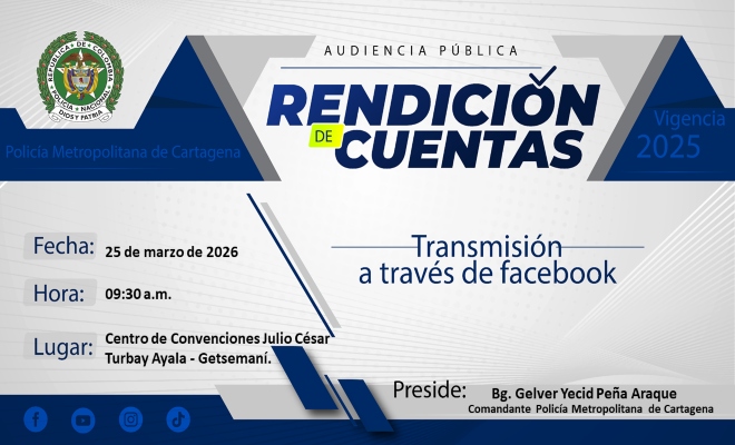 Rendición de cuentas vigencia 2025