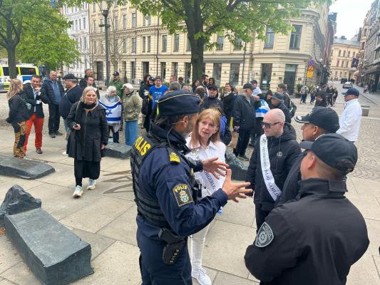 Reunión con policías de Suecia 
