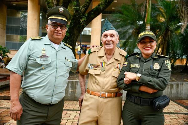ST. (r) Plutarco Romero, veterano de la Guerra de Corea entre los años de 1950 y 1953