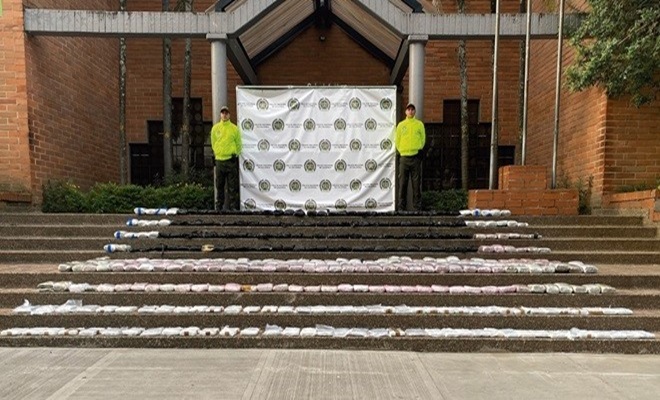 Se incautaron más de 400 mil gramos de estupefacientes