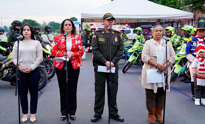Sector transporte y Policía Nacional lanza campana Familias Felices