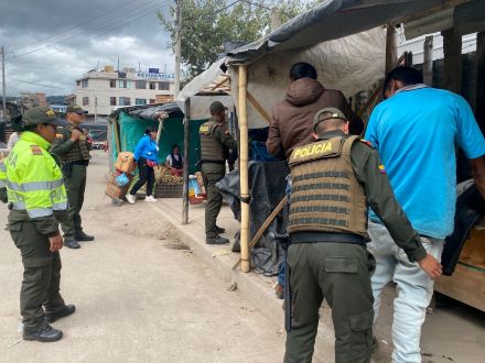 En su compromiso con la seguridad y convivencia ciudadana, la Policía  Nacional en Pasto