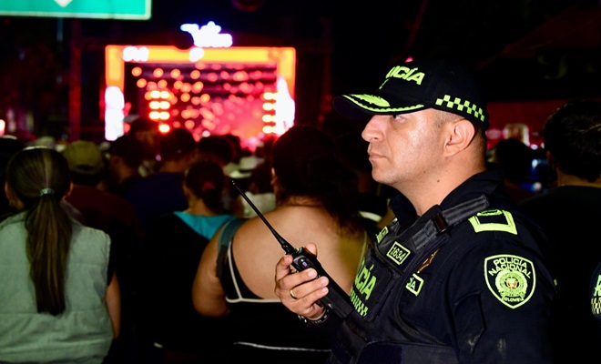 Seguridad y control concierto