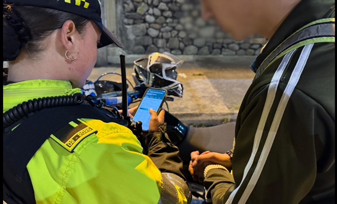 Policía refuerza la seguridad en Manizales 