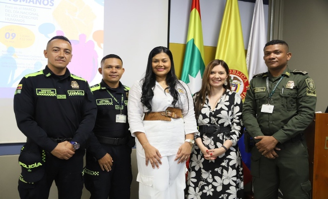 Por un Bolívar más justo y seguro, la Policía Nacional trabaja hombro a hombro con la ciudadanía en la protección de la dignidad humana.