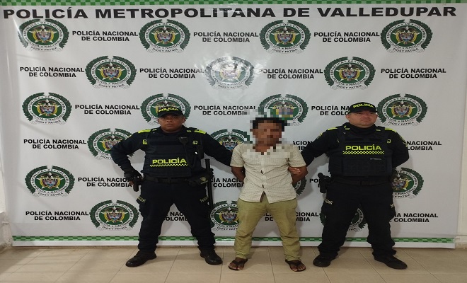 Una persona capturada por el delito de concierto para delinquir agravado