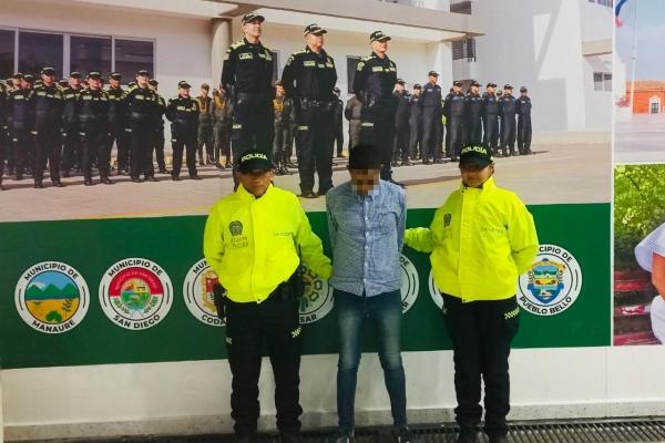 Una persona capturada por orden judicial por los delitos de concierto para delinquir y hurto agravado