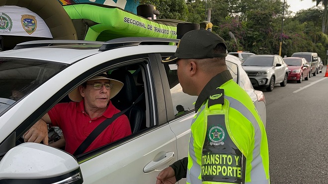 Brindamos seguridad y tranquilidad a los actores viales en Santander