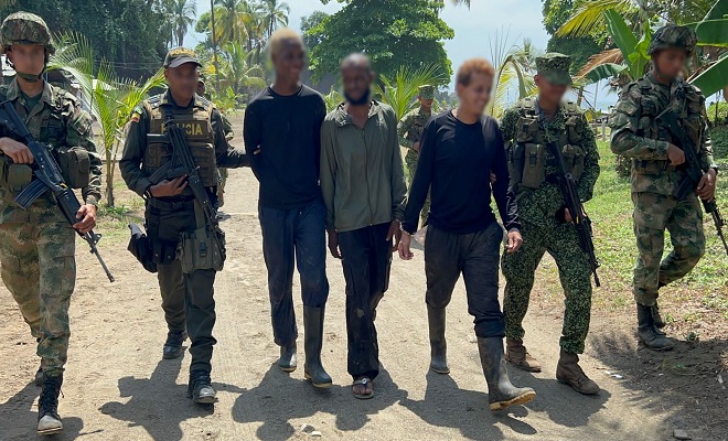 A la cárcel tres presuntos integrantes de una estructura criminal capturados en Juradó