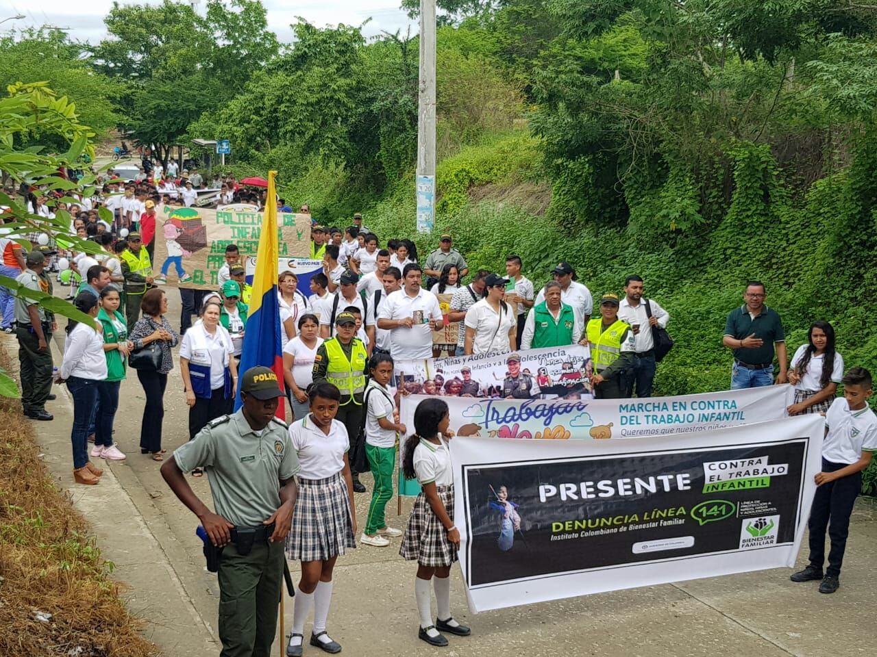 En contra del trabajo infantil 