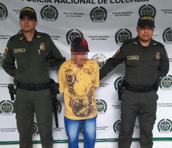 Capturdo por acto sexual abusivo con menor de 14 años 