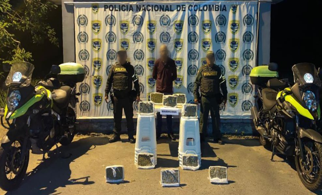 Incautación de estupefacientes