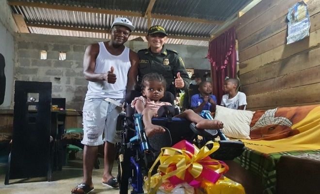 Alegramos la navidad de la pequeña Nicol 