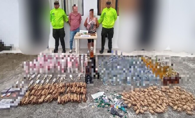 Presuntos responsables de almacenar contrabando fueron capturados