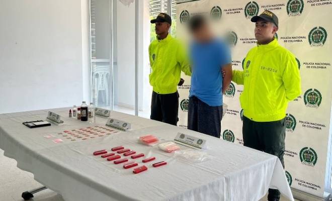 Capturado "El Fresa", quien distribuía más de mil dosis de Tusi, desde un exclusivo edificio