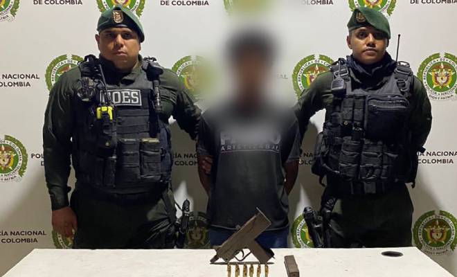 Capturado alias "Jeison"